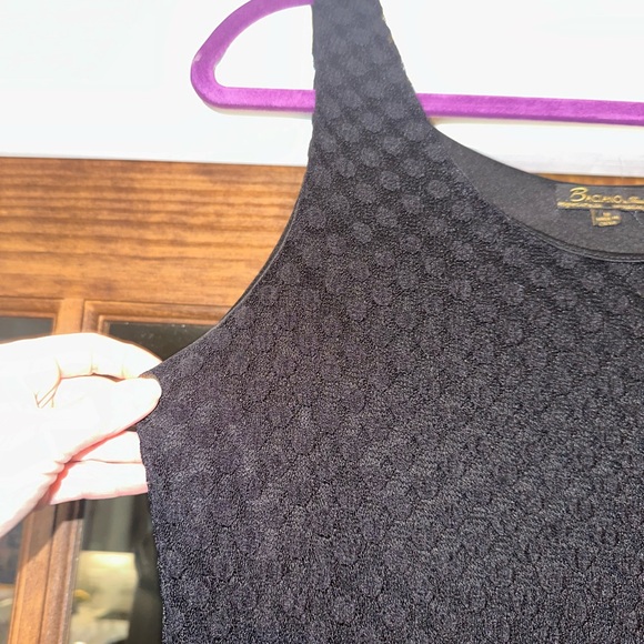 EUC Baciano Lace‎ Overlay Maxi Sleeveless Black Dress - Picture 9 of 10